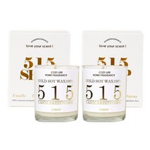 515샵 베스트 아로마 소이캔들 5oz 1+1, 체리블라썸