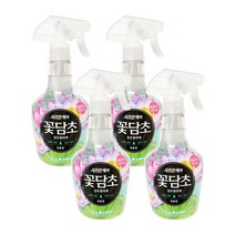 샤프란 꽃담초 섬유탈취제 연꽃향 본품, 400ml, 4개