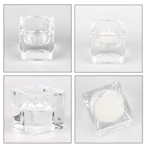 슬로우케어 티라이트 컵 4개입 유리, 3세트