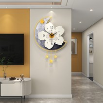 거실 대형 벽시계 인테리어 무소음 벽걸이시계 괘종시계, JT22301-36x51CM