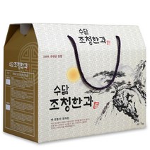 조청유과 1kg 수담한과 추석 설 명절선물 구정 부모님선물 유과선물 선물용포장, 1월 10일 출고
