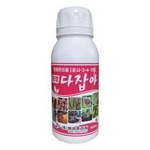다잡아 300ml 흰가루병 갈반 적성 고추 장미 검은무늬 흑성병 흑반병 탄저병 곰팡이 병 약 나무 살균제