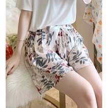 바바 달라붙지않는 와이드형 쿨 팬츠 1+1 반바지 여름 홈웨어 밴딩 파자마 편한바지(당일발송)