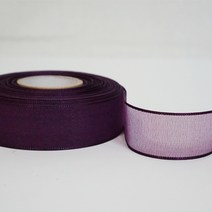 리본벨리 이면오간디리본 26mm, 27m, 포도보라