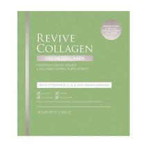 Revive Collagen 리바이브 콜라겐 비건 콜라겐 프리미엄 리퀴드 보충제 28 포 Vegan Collagen Premium liquid Supplement 28 Sachet, 1개