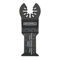 Rockwell RW8966 Sonicrafter 진동 멀티툴 수명 연장 바이메탈 우드 및 네일 엔드 컷 블레이드 1-3/16
