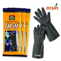 대광 공업용 어업용 농업용 고무장갑, 3개