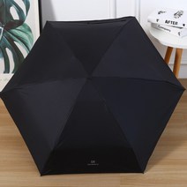 ARDECO 초경량 핸드폰사이즈 튼튼한 UV 암막 5단 우양산 우산 겸용