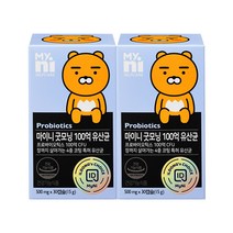 (첫구매50쿠폰)[일동제약] 마이니 굿모닝 100억 유산균 2박스(60일분)
