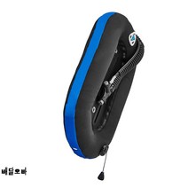 bcd 스쿠버다이빙 아쿠아나 AKUANA 알루미늄 25 30 파운드 백플레이트, 다크네이비
