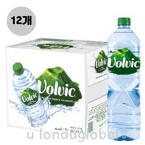 롯데칠성 볼빅 천연광천수 수입 생수 1.5L 12개