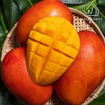 웰굿 [웰굿] 제주 산지직송 고당도 애플망고 3kg(7-8과대과), 1