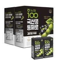 [농협 아름찬] 국산발아콩 두유 검은콩 190ml, 32개