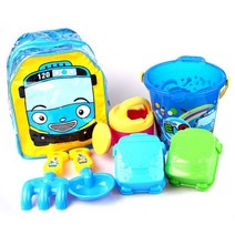 바니랜드 타요 모래놀이 세트, 1세트, 타요 가방 모래놀이