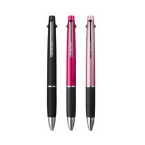 유니 UNI 제트스트림 고급 3색 유성 볼펜 0.5mm (SXE3-800-05), 라이트핑크 (SXE3-800-05)