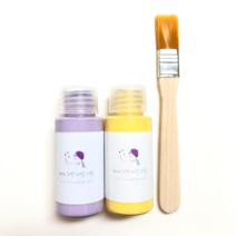 페인트 소량 환경친화 벽지 셀프 인테리어 아이방꾸미기 가구 소품 리폼 소분 30ml, 주황