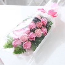장미 15송이 꽃다발 핑크 로즈데이 성년의날 부부의날, 장미15송이 핑크, 본상품선택