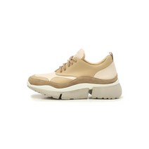 [LF몰단독][매니] 카키 소재배색 스니커즈 (굽높이 : 5.5 cm/볼넓이 : 7.5 cm) FPSO2E111K1