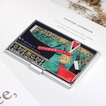 박씨상방 외국인선물 나전칠기 자개 명함케이스M 명함집, 1개, 당의