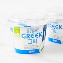 [메가마트]풀무원 그릭요거트 플레인 400g, 1개, 450g