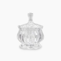 캔들씨 펌프킨 크리스탈 유리 장식 용기 단지형 145ml 캔들 사탕볼 보석함