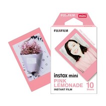 카메라필름 흑백 롤 필름 정품 fujifilm instax mini 11 컬러 인화지, 핑크 레모네이드