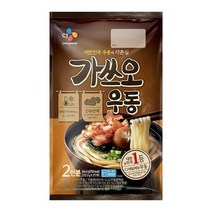 CJ 밀키트 가쓰오우동 2인분 가족간식 일본면요리 466.6g 1세트, 2세트