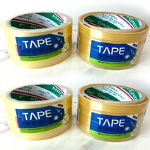 국산 opp 투명테이프 낱개 2절 3절 4절 20M 박스테이프 어린이집 유치원 초등학교 만들기재료, 국산 OPP투명테이프 길이 20M, 4절 테이프 4개입, 1개