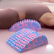 스파인코렉터 홈트 일체형 허리 요추 스트레칭 교정기, 스카이 블루 - 요추 이완