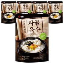 티아시아키친 베트남 쌀국수 소스 진한 차돌 90g 6개, 진한곰탕용 사골육수
