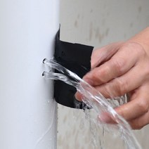 수리 파이프방수테 옥상 고밀도 테프론테 강력, 블랙