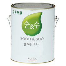노루페인트 수성페인트 순&수100 4L, 1개, 화이트5