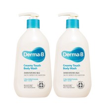 보습관리 더마비 크리미터치 바디워시 400ml+400ml(1235058), 크리미터치 바디워시 400ml+400m