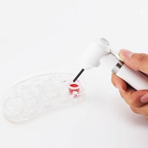 실험실 소모품 1pc 여러 가지 빛깔의 전기 문신 잉크 믹서 안료 Stirrer 5 스틱 혼합 용품 액세서리 세트, 한개옵션1, 02 Rose Red