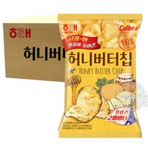 허니버터칩 60g 20개 봉지 과자 감자칩 해태제과 박스 대량 구매