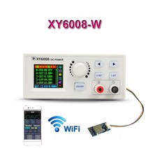 dc파워서플라이 전압 전류 조절가능 480w 60v 8a wifi 벅 컨버터 cc cv 가변 dc 전원 공급 장치 전원 모듈 조정 가능한 실험실 레귤레이터 스텝 다운, xy6008 와이파이