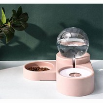 출근후 자동물보충 급수기 고양이 밥그릇 생일선물 물통 러시안블루 식수대