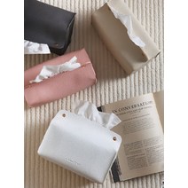 카라멜샵 natural 365 호텔스위트룸 가죽 스냅 티슈커버 6color, 코코아