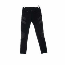 rag&Bone 진청 무지 면혼방 가죽배색스키니진 여자 S [26]