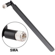 인터넷 라우터 와이파이 2 개대 huawei sma 남성의 4g 안테나 4g lte 용, 2pcs 블랙 색상