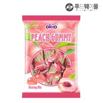 okio 오키오 복숭아 구미 100g, 1개