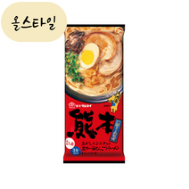 일본직구 일본 봉지라면 마루타이 2인분 쿠마모토 쿠로마유 돈코츠 라멘