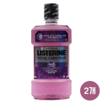 리스테린 토탈케어 플러스 구강청결제, 1000ml, 2개