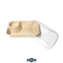 펄프 샐러드용기 850 소량 5개세트, 5개