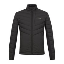 핑 이월상품 111B3JP221_BK 블랙 남성 하이브리드 구스 다운 점퍼, 100