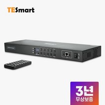 티이스마트 8포트 HDMI KVM 스위치 4K 모니터 셀렉터 선택기, 8:1 HDMI KVM 스위치 HDMI 1.4