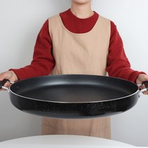 HJ 알루미늄 전판 32cm AA 코팅 닭갈비 팬 볶음 대용량 업소용, HJ 알루미늄 전판 50cm (087423)