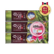 LG 생활건강 죽염치약 시린고 120g*3개, 단품없음