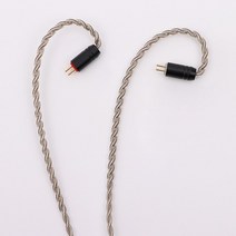 가수인이어 커스텀인이어 4코어 무산소 구리 실버 도금 헤드폰 업그레이드 iem 케이블 HIFI 이어폰 와이어, 04 2.5mm 0.78mm 2PIN