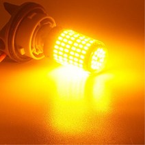 괴물파워 24v 깜빡이 LED램프 화물차 트레일러 후미등, 옐로우, 더블, 1개